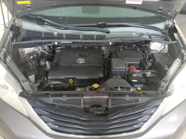 5TDKK3DC3BS073386 - 2011 TOYOTA SIENNA LE 灰色 照片 12