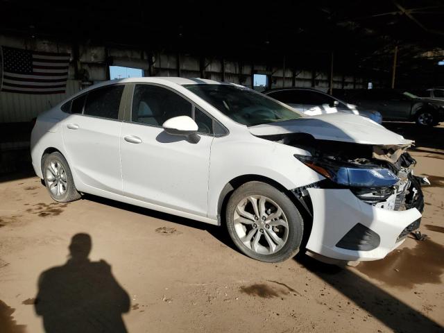 1G1BE5SM8K7129419 - 2019 CHEVROLET CRUZE LT 白色 照片 4