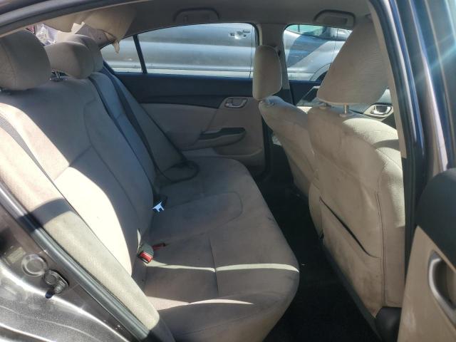 19XFB2F56DE098936 - 2013 HONDA CIVIC LX GRAY photo 10