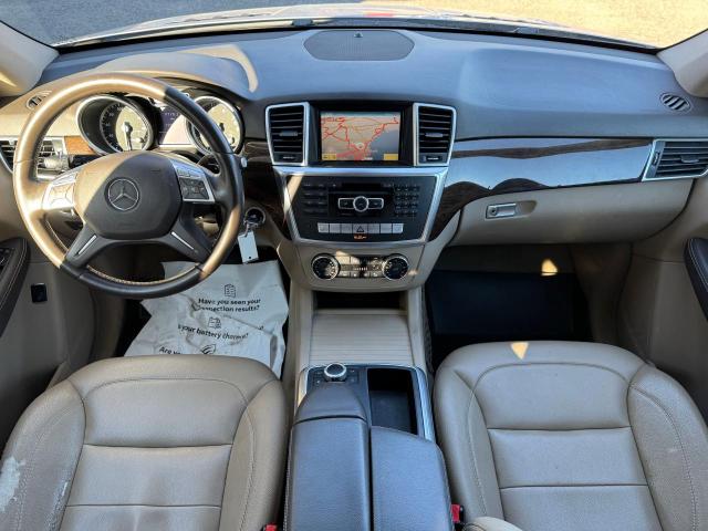 4JGDA5HB7CA078349 - 2012 MERCEDES-BENZ ML 350 4MATIC SILVER photo 9