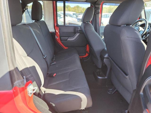 1C4BJWDG5GL342200 - 2016 JEEP WRANGLER UNLIMITED SPORT 红色 照片 10