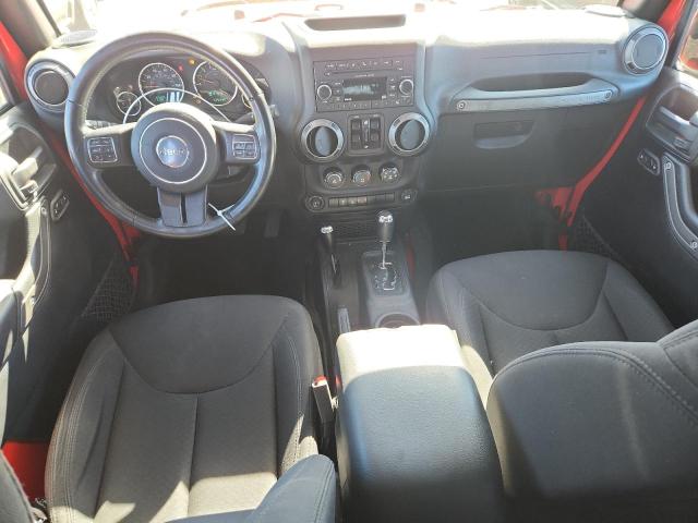 1C4BJWDG5GL342200 - 2016 JEEP WRANGLER UNLIMITED SPORT 红色 照片 8