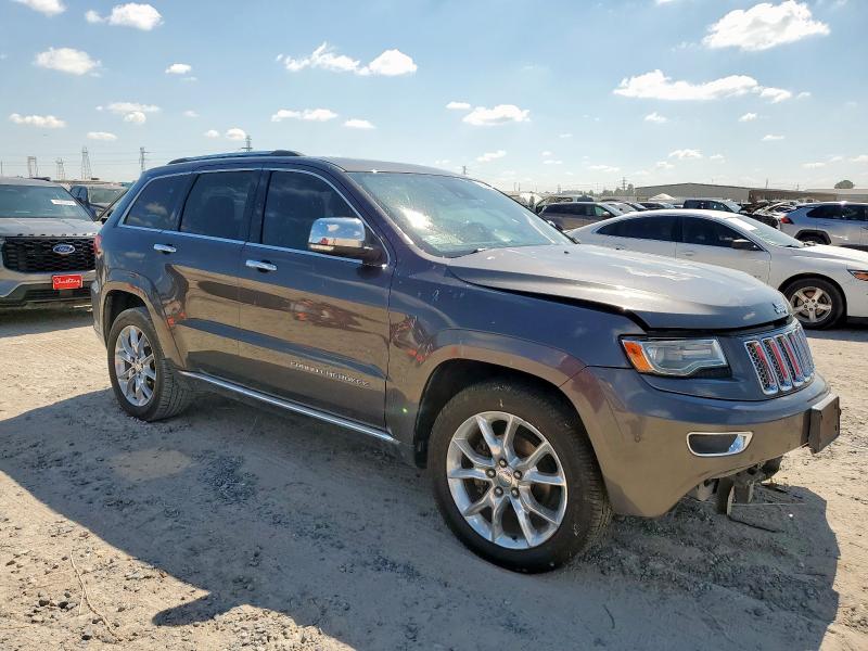 1C4RJFJG6EC423660 - 2014 JEEP GRAND CHER SUMMIT GRAY photo 4