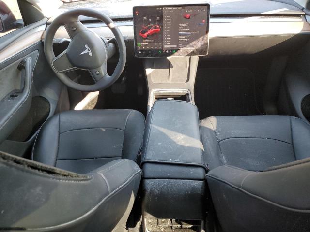 7SAYGDED9SF251690 - 2025 TESLA MODEL Y RED photo 8