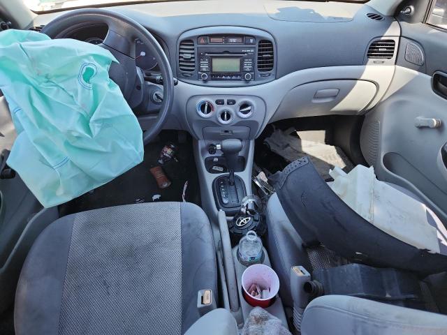 KMHCN4AC8AU472290 - 2010 HYUNDAI ACCENT GLS GRAY photo 8