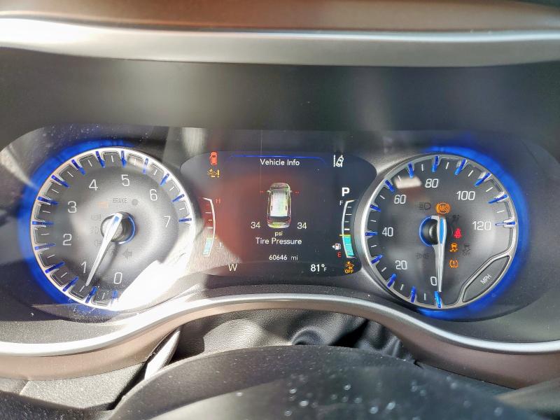 2C4RC1BG0KR522716 - 2019 CHRYSLER PACIFICA TOURING L Білий фото 9