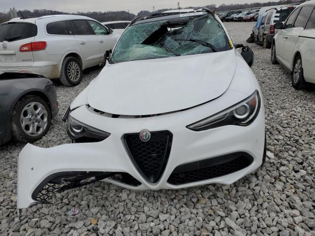 ZASPAKBN9L7C76793 - 2020 ALFA ROMEO STELVIO TI WHITE photo 5
