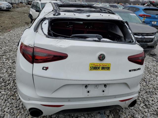 ZASPAKBN9L7C76793 - 2020 ALFA ROMEO STELVIO TI WHITE photo 6