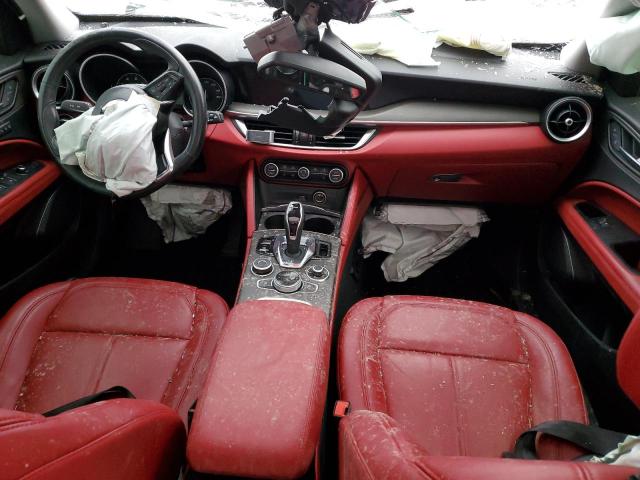 ZASPAKBN9L7C76793 - 2020 ALFA ROMEO STELVIO TI WHITE photo 8