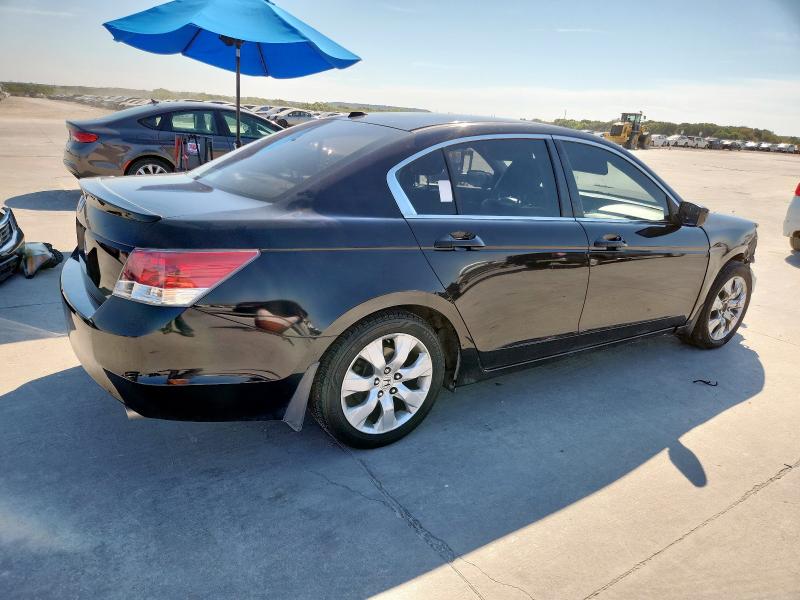 JHMCP26808C048544 - 2008 HONDA ACCORD EXL Siyah fotoğraf 3