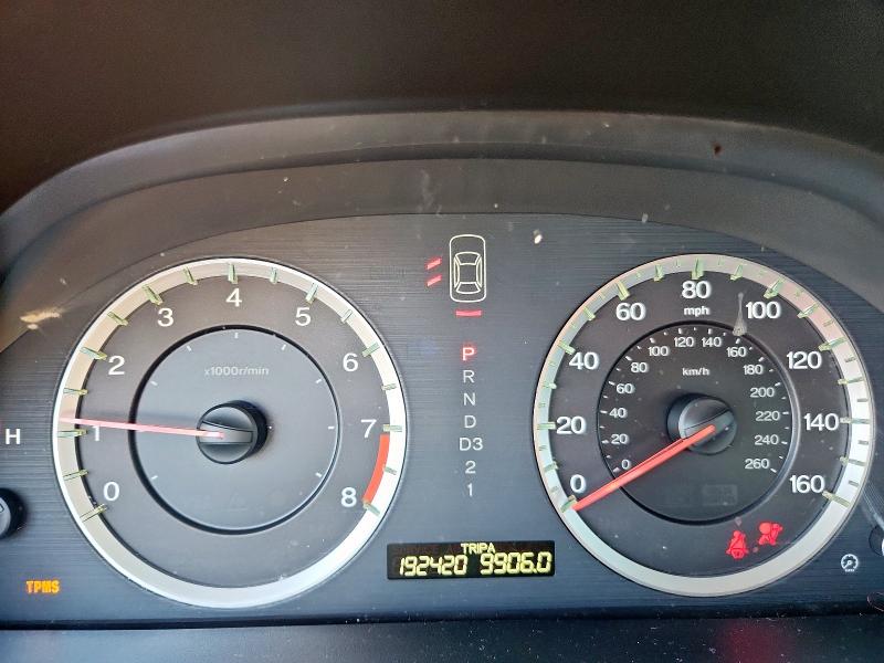 JHMCP26808C048544 - 2008 HONDA ACCORD EXL Siyah fotoğraf 9