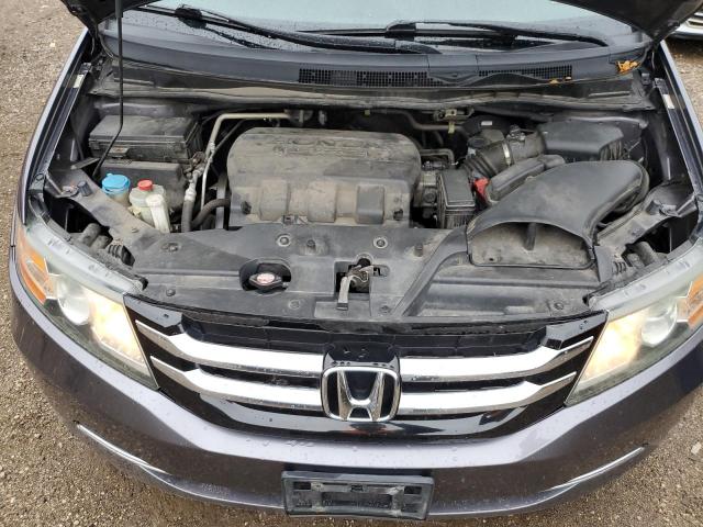5FNRL5H42FB063498 - 2015 HONDA ODYSSEY EX GRAY photo 12