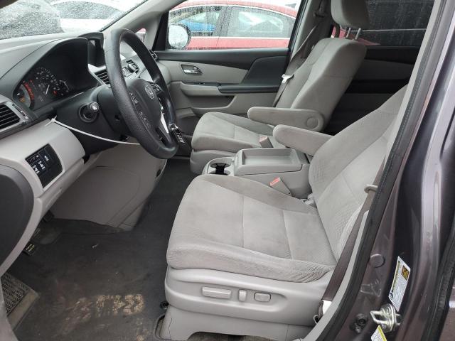 5FNRL5H42FB063498 - 2015 HONDA ODYSSEY EX GRAY photo 7