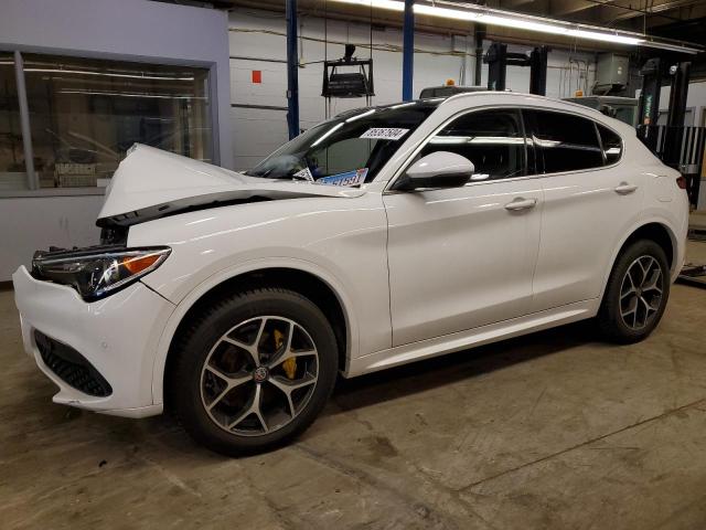 ZASPAKBN6M7D14076 - 2021 ALFA ROMEO STELVIO TI WHITE photo 1