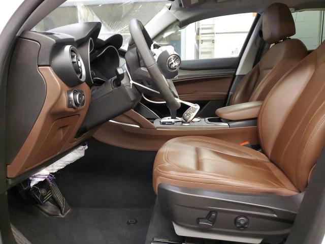 ZASPAKBN6M7D14076 - 2021 ALFA ROMEO STELVIO TI WHITE photo 7
