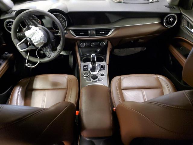 ZASPAKBN6M7D14076 - 2021 ALFA ROMEO STELVIO TI WHITE photo 8