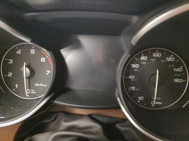 ZASPAKBN6M7D14076 - 2021 ALFA ROMEO STELVIO TI WHITE photo 9