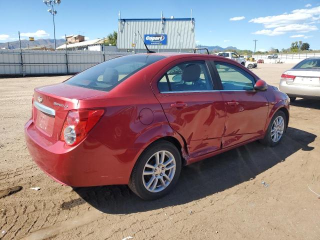 1G1JC5SH8C4174741 - 2012 CHEVROLET SONIC LT 红色 照片 3