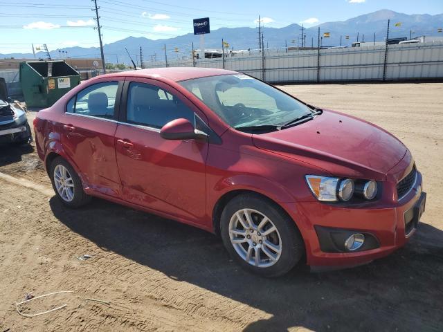 1G1JC5SH8C4174741 - 2012 CHEVROLET SONIC LT 红色 照片 4