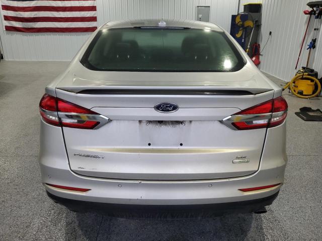 3FA6P0HD7KR249191 - 2019 FORD FUSION SE ვერცხლისფერი ფოტო 6