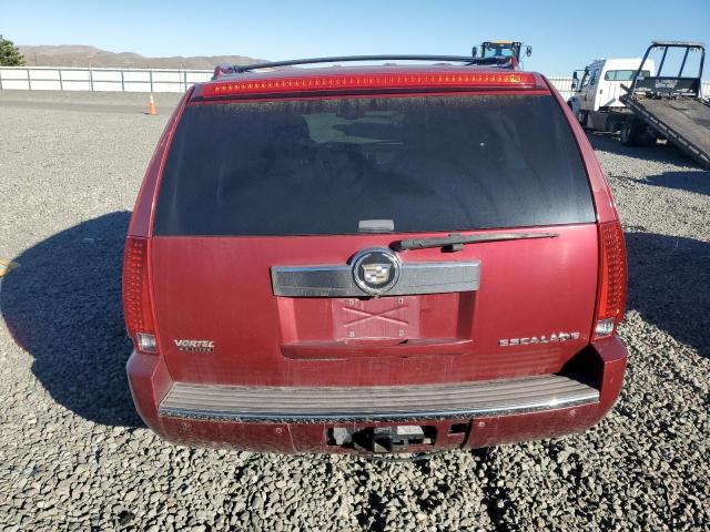 1GYFK638X8R201124 - 2008 CADILLAC ESCALADE LUXURY Қызыл фото 6