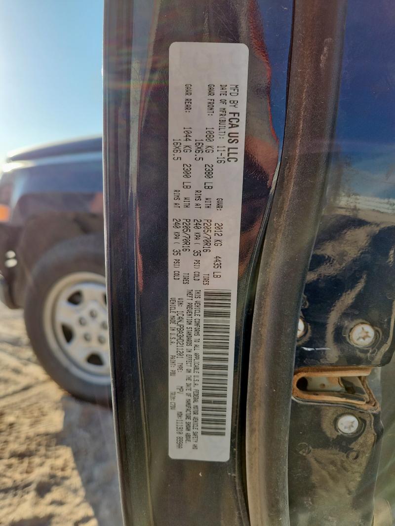 1C4NJPBA3HD211201 - 2017 JEEP PATRIOT SPORT Blau Foto 13