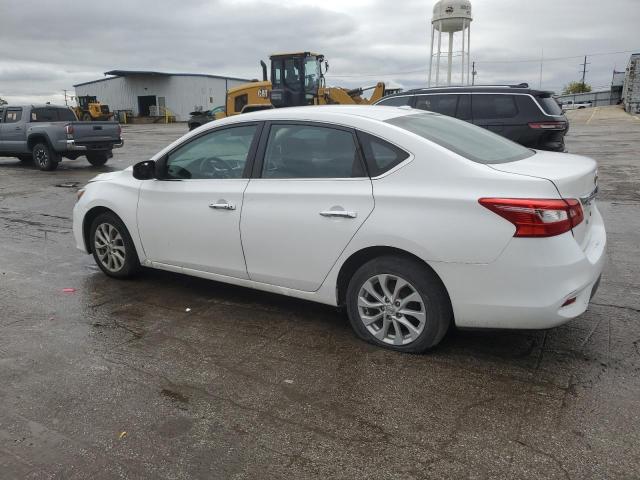 3N1AB7APXKY417205 - 2019 NISSAN SENTRA S WHITE photo 2