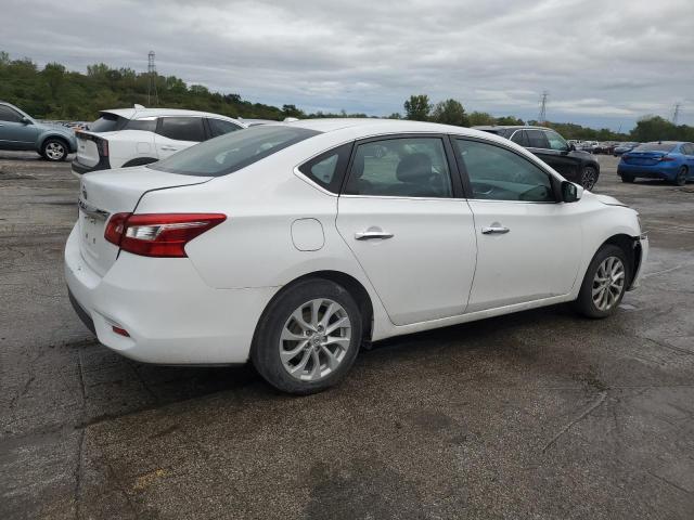 3N1AB7APXKY417205 - 2019 NISSAN SENTRA S WHITE photo 3