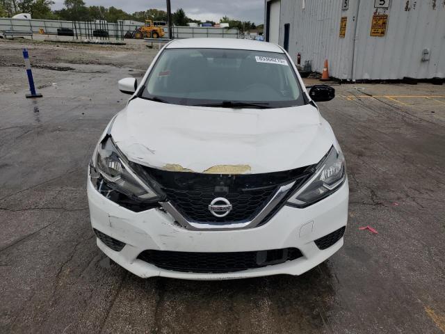 3N1AB7APXKY417205 - 2019 NISSAN SENTRA S WHITE photo 5
