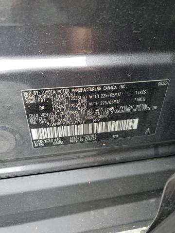 2T3W1RFV3PC231769 - 2023 TOYOTA RAV4 XLE Grau Foto 12