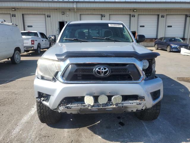 3TMLU4EN0DM106383 - 2013 TOYOTA TACOMA DOUBLE CAB SILVER photo 5