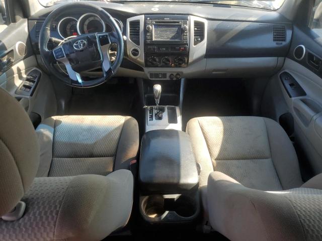 3TMLU4EN0DM106383 - 2013 TOYOTA TACOMA DOUBLE CAB SILVER photo 8