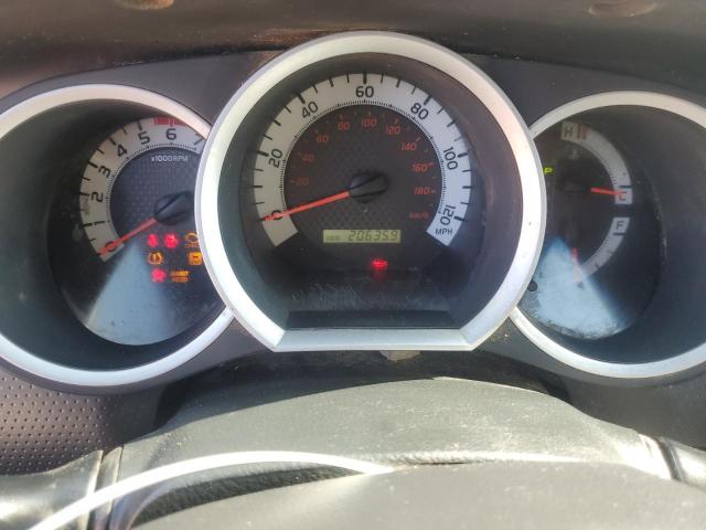 3TMLU4EN0DM106383 - 2013 TOYOTA TACOMA DOUBLE CAB SILVER photo 9