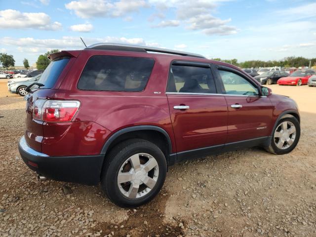 1GKER23727J168103 - 2007 GMC ACADIA SLT-1 MAROON photo 3