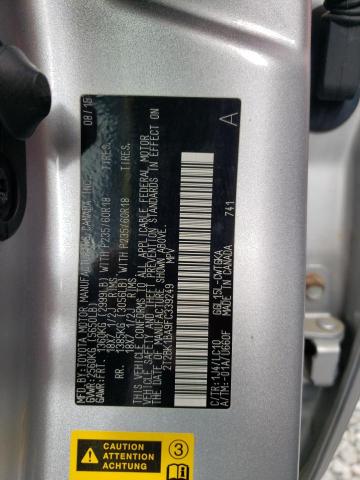 2T2BK1BA9FC339249 - 2015 LEXUS RX 350 BASE Gümüş foto 13