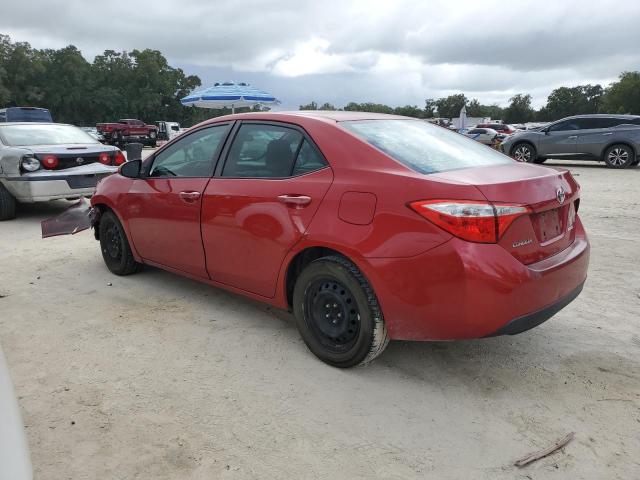 2T1BURHE8GC590109 - 2016 TOYOTA COROLLA L Bordo foto 2