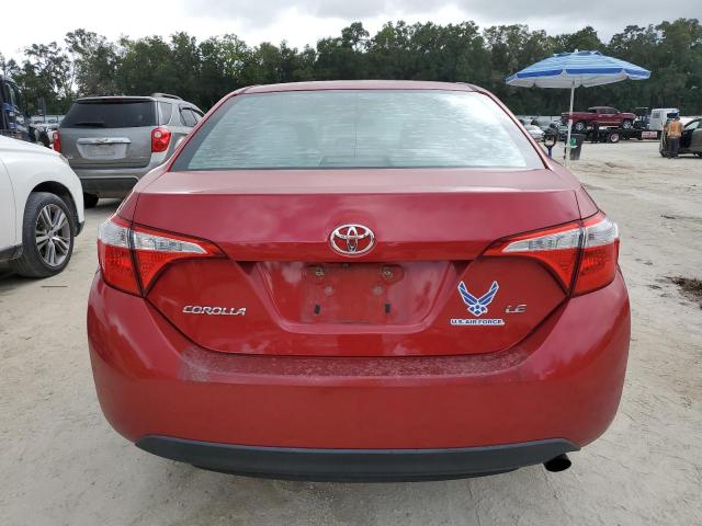 2T1BURHE8GC590109 - 2016 TOYOTA COROLLA L Bordo foto 6