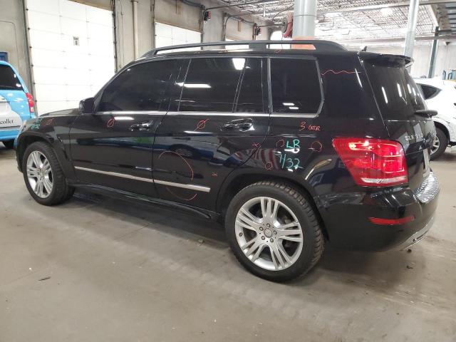 WDCGG5HB2FG439739 - 2015 MERCEDES-BENZ GLK 350 Қара фото 2