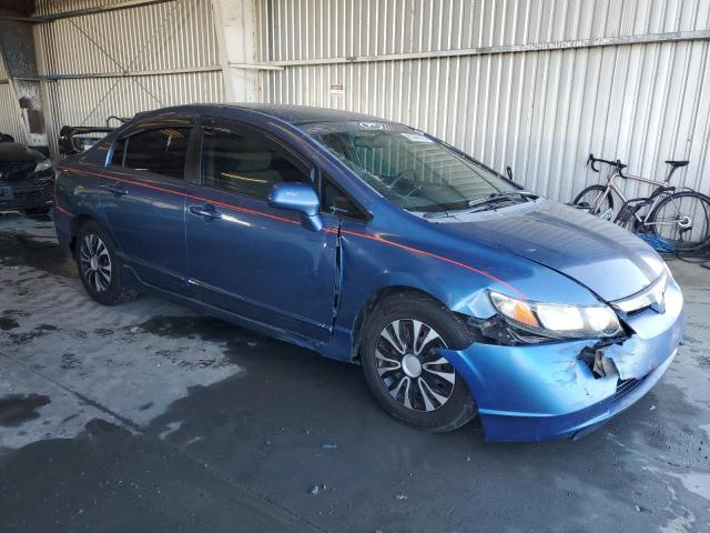 1HGFA16537L097009 - 2007 HONDA CIVIC LX ლურჯი ფოტო 4