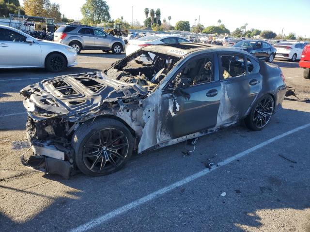 WBS33AY00MFL18033 - 2021 BMW M3 COMPETITION ნაცრისფერი ფოტო 1