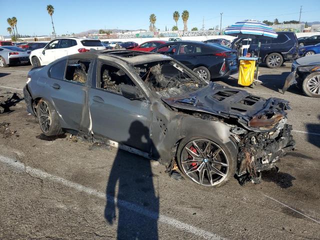 WBS33AY00MFL18033 - 2021 BMW M3 COMPETITION ნაცრისფერი ფოტო 4