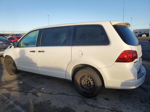 2C4RVAAG6CR120616 - 2012 VOLKSWAGEN ROUTAN S თეთრი ფოტო 2