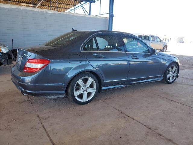 WDDGF8BB0BR166663 - 2011 MERCEDES-BENZ C 300 4MATIC GRAY photo 3