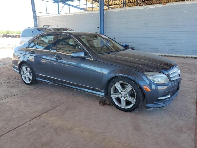 WDDGF8BB0BR166663 - 2011 MERCEDES-BENZ C 300 4MATIC GRAY photo 4