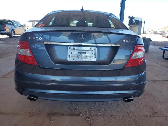 WDDGF8BB0BR166663 - 2011 MERCEDES-BENZ C 300 4MATIC GRAY photo 6