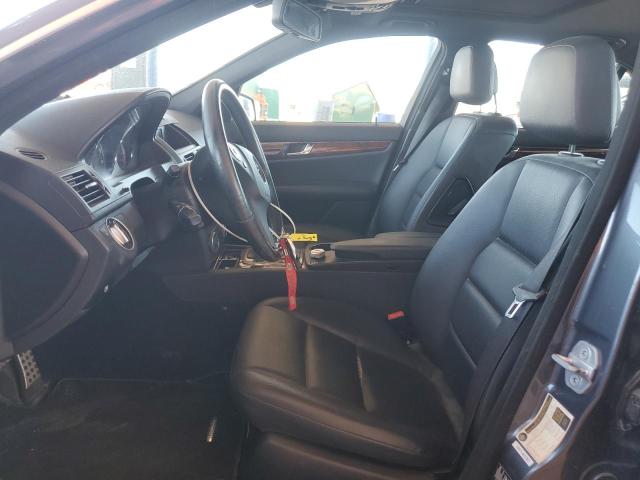 WDDGF8BB0BR166663 - 2011 MERCEDES-BENZ C 300 4MATIC GRAY photo 7