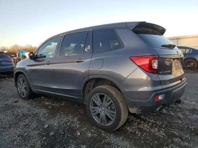 5FNYF8H58KB017231 - 2019 HONDA PASSPORT EXL GRAY photo 2
