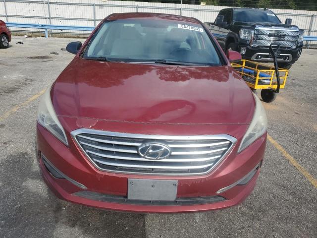 5NPE24AFXFH124489 - 2015 HYUNDAI SONATA SE RED photo 5