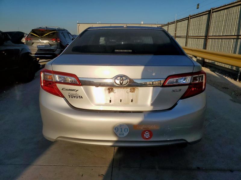4T4BF1FK6CR186650 - 2012 TOYOTA CAMRY BASE ვერცხლისფერი ფოტო 6