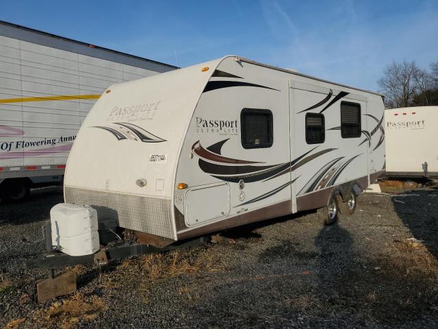 4YDT26529ET412621 - 2014 KEYSTONE PASSPORT 白色 照片 2